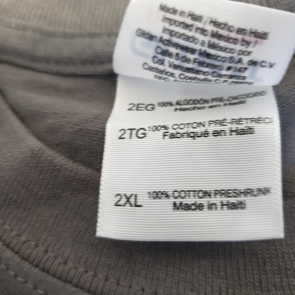 Bentley University T-shirt Mens 2XL Gray Short-sleeved Crewneck Preshrunk Cotton - Picture 7 of 7